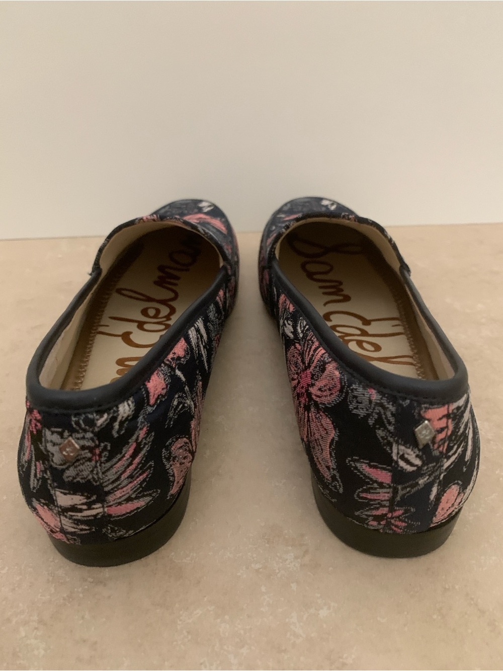 NWOB Sam Edelman Leon Secret Garden Jacquard Floral Loafers Flats Size 8M - Picture 4 of 8